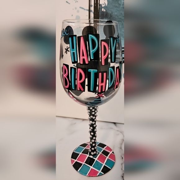 Birthday Bundle (3-Piece) Featuring A Rae Dunn Mug & Lolita Stemmed Wine Glass - Picture 6 of 10